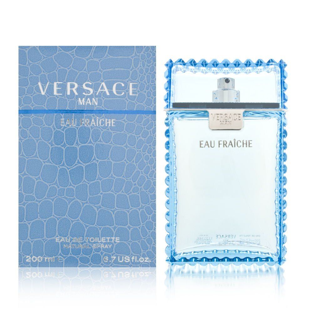 Versace Man Eau Fraiche 6.7 oz / 200 ml Eau De Toilette Spray For Men