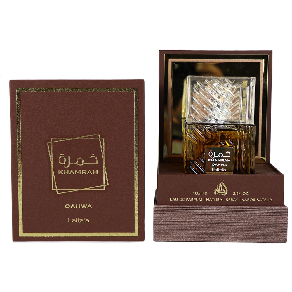 Lattafa Khamrah Qahwa Eau De Parfum 3.4 Oz Lattafa Unisex
