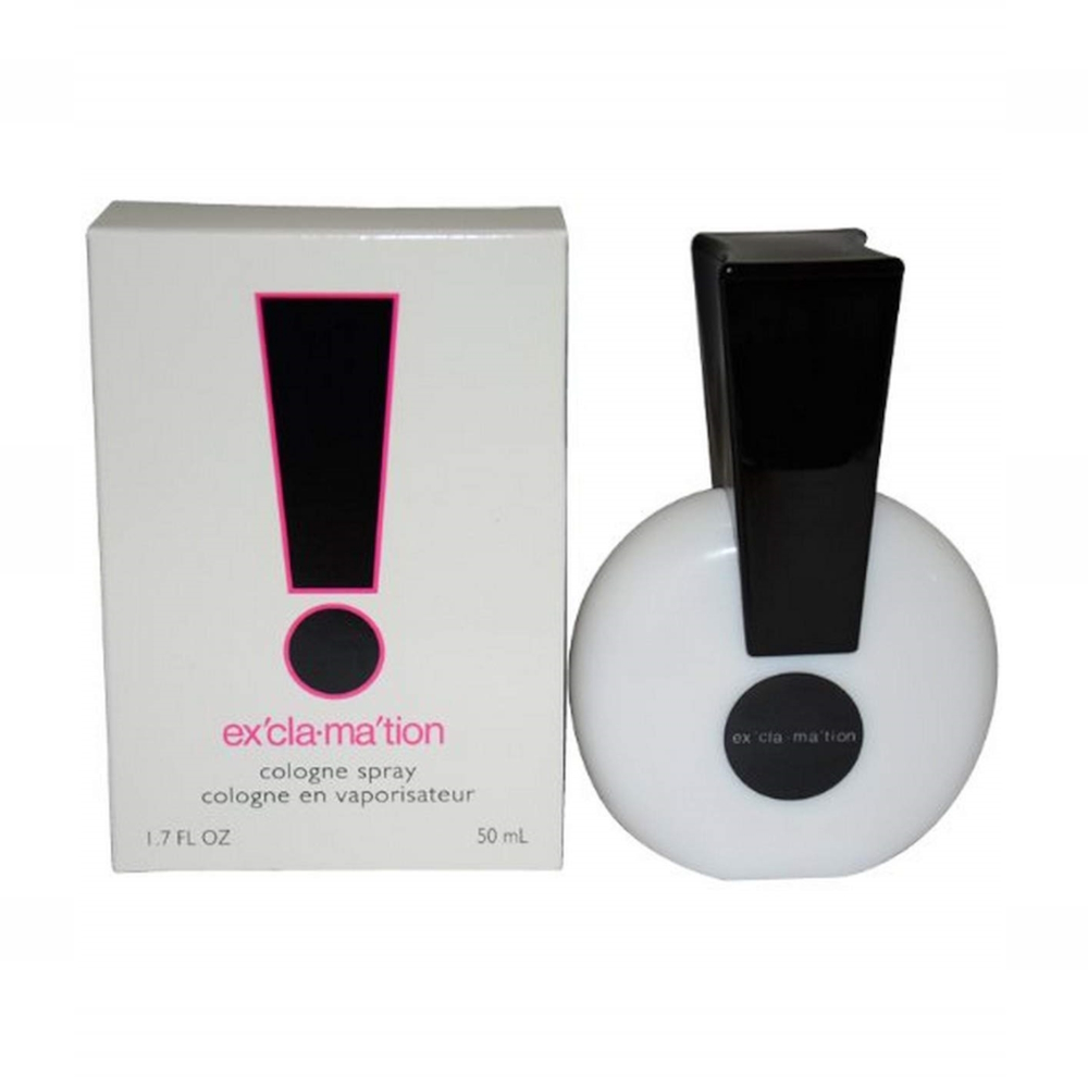 Exclamation By Coty For Women. Cologne Spray 1.7 Oz, White