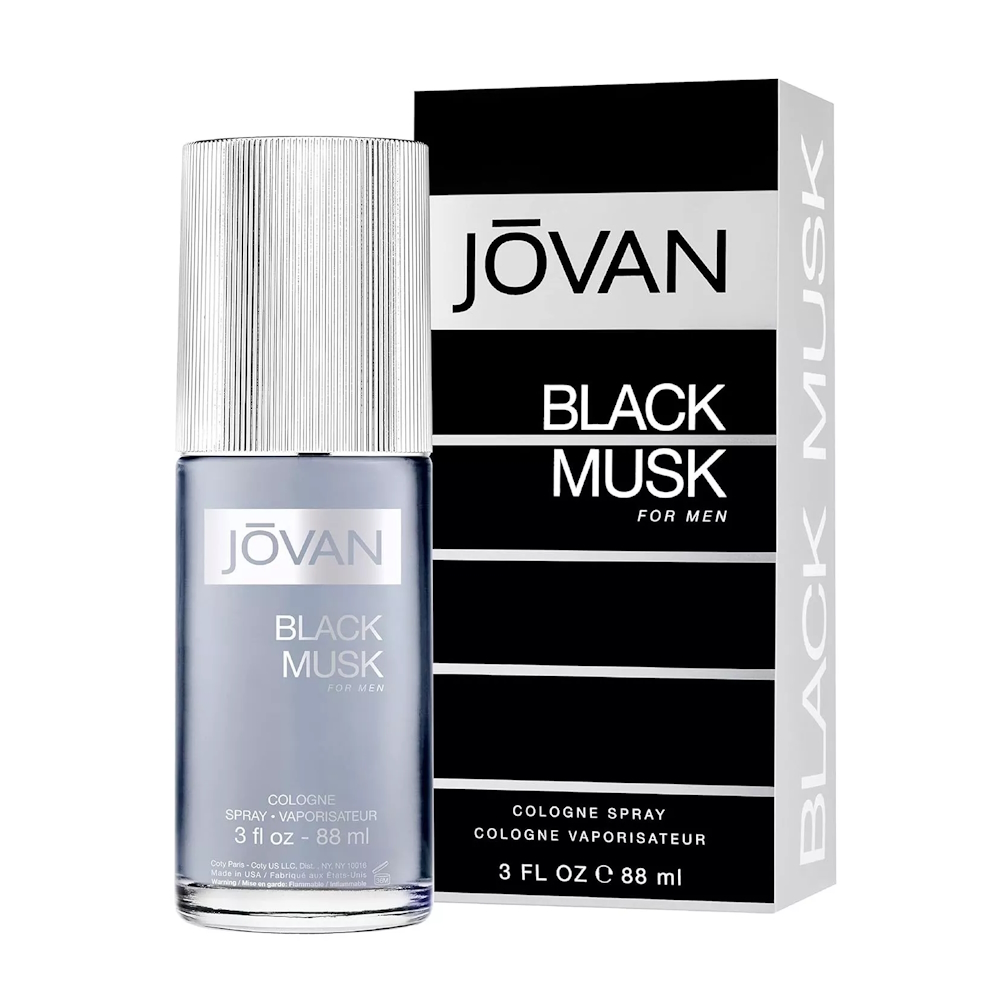 Jovan Black Musk Eau de Cologne for Men, 88ml