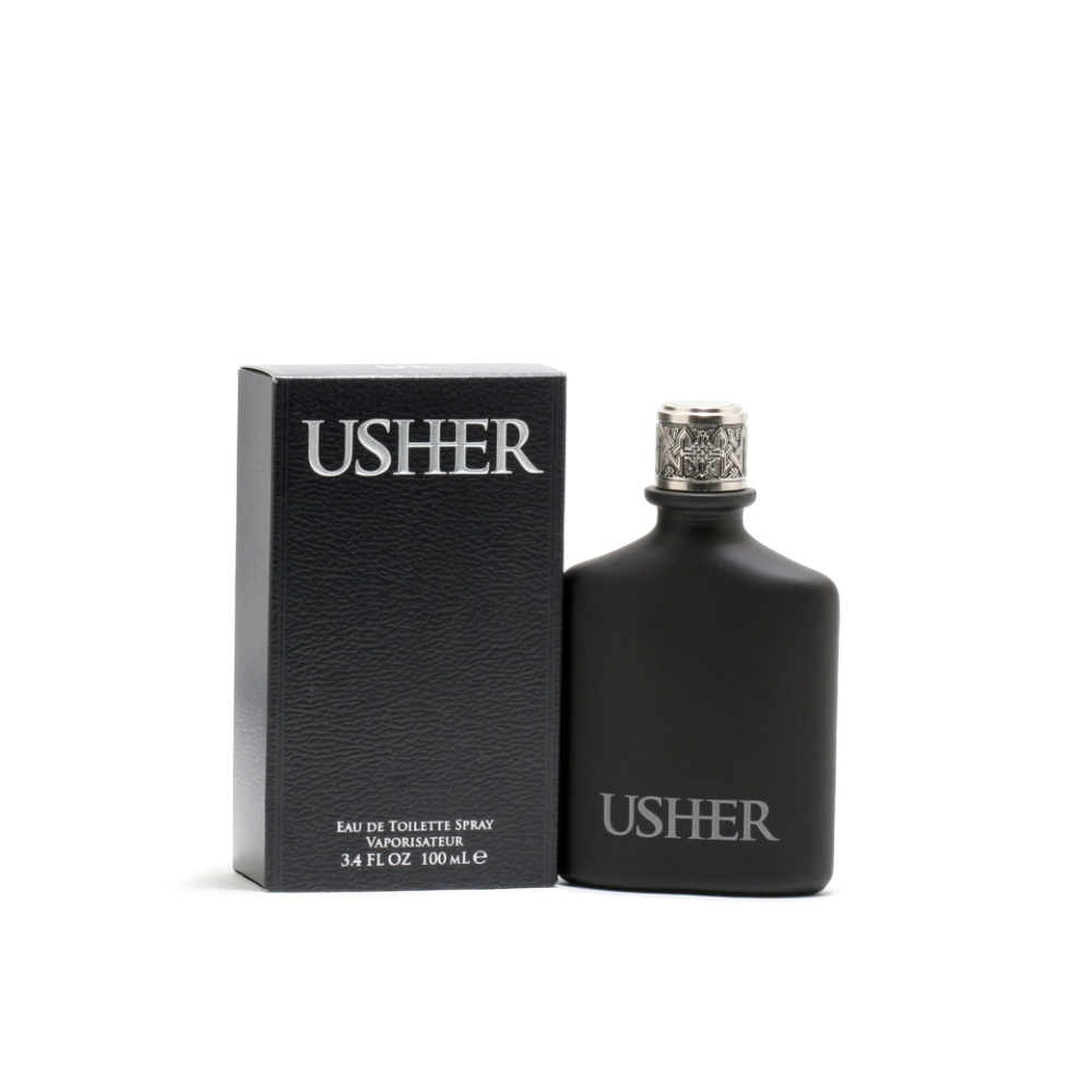 Usher Eau de Toilette Spray for Men, 3.4 oz / 100 ml