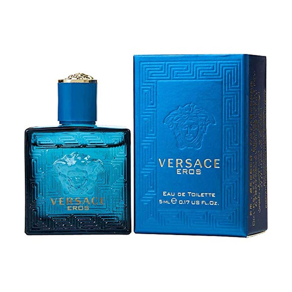 Versace Eros Eau de Toilette 5 ml / 0.17 oz Mini Splash
