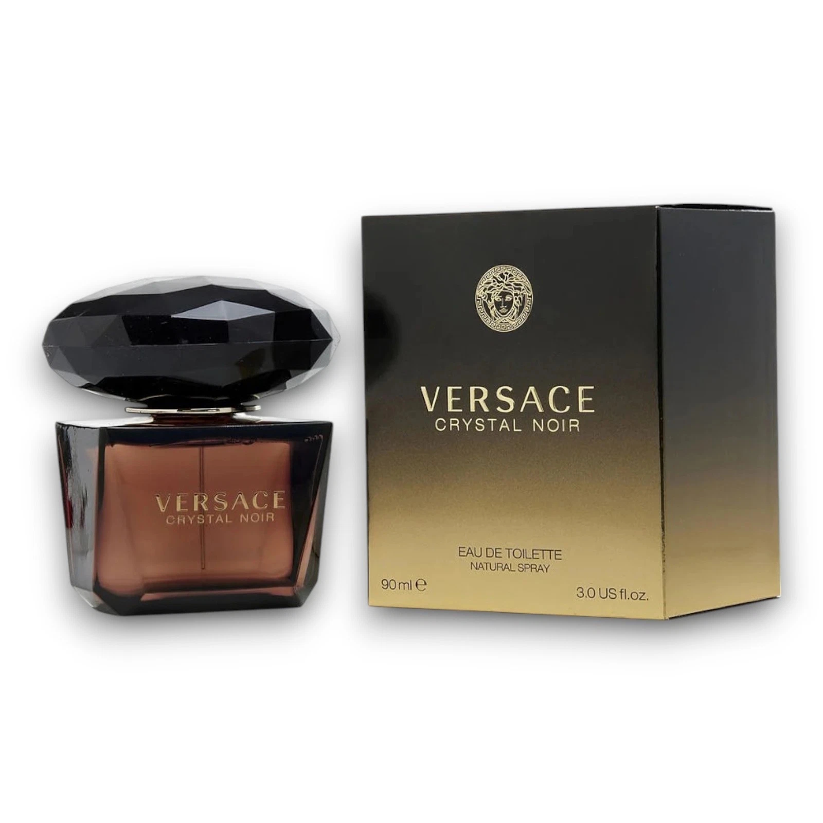 Versace Crystal Noir 3.0 oz / 90 ml Eau De Toilette For Women